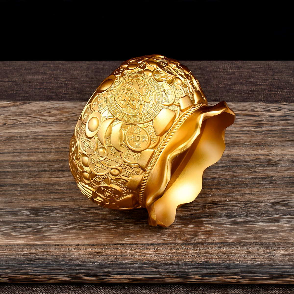 Brass Fortune Pouch Wealth Bowl