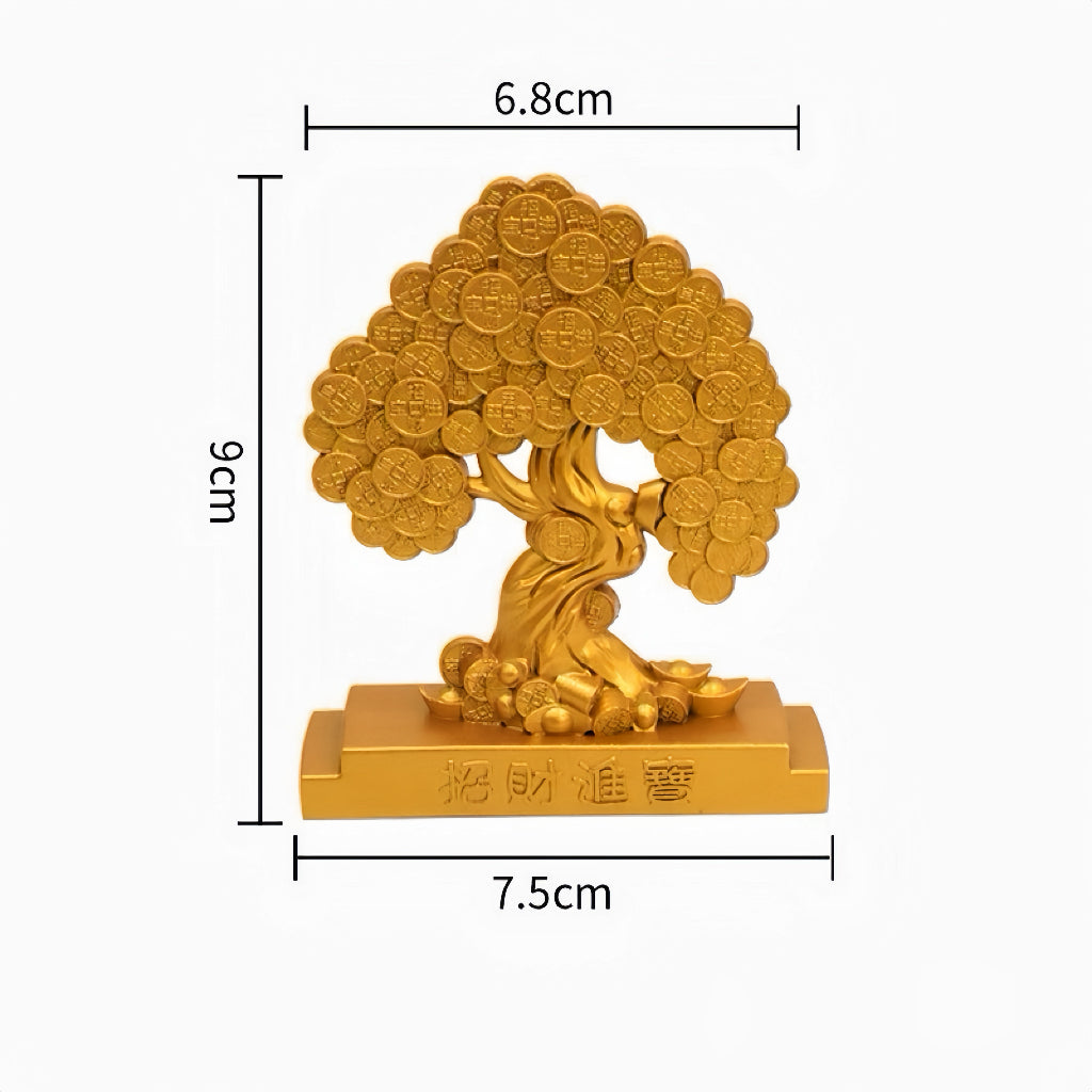 Money Tree Prosperity Figurine