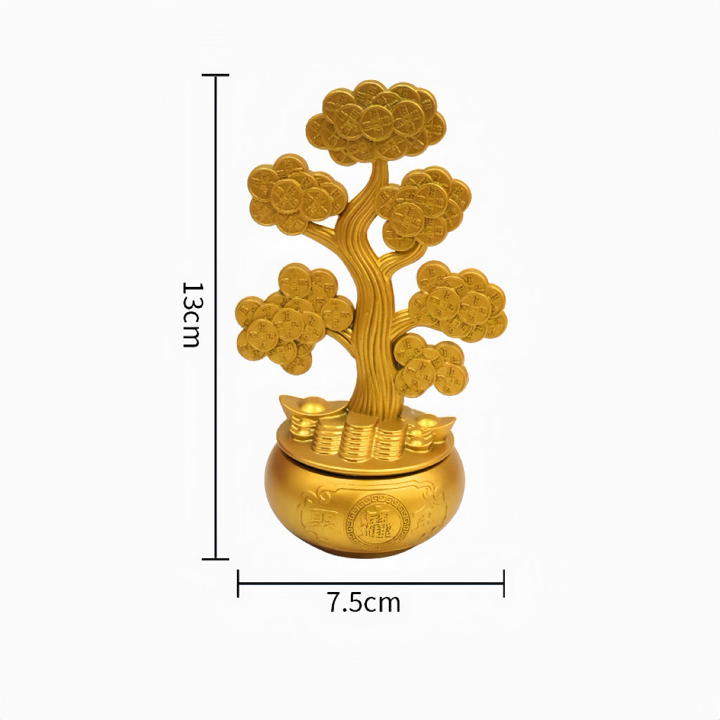 Money Tree Prosperity Figurine