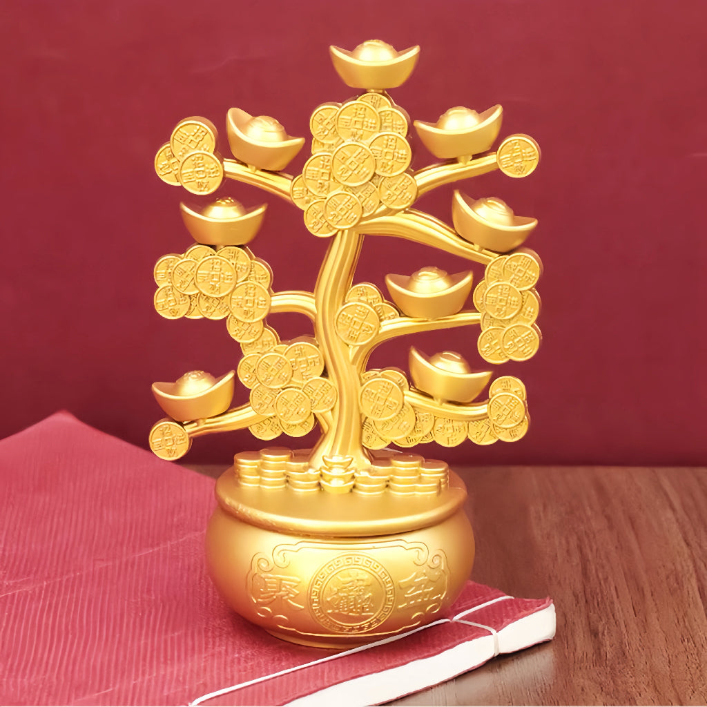 Money Tree Prosperity Figurine