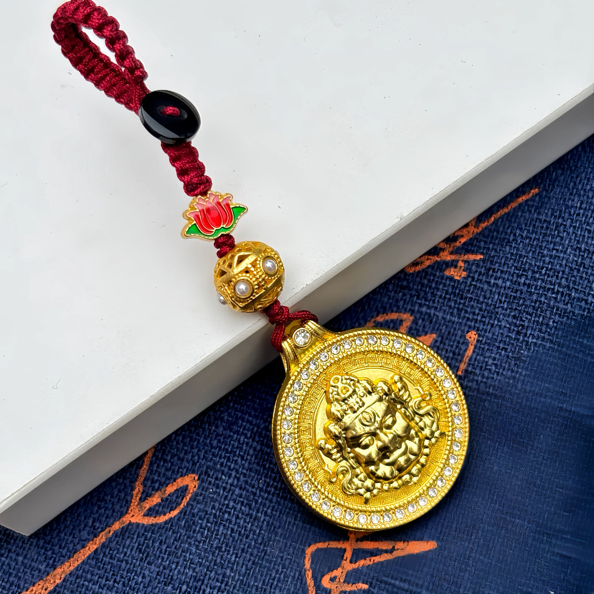 Feng Shui Prosperity Charm Keychain