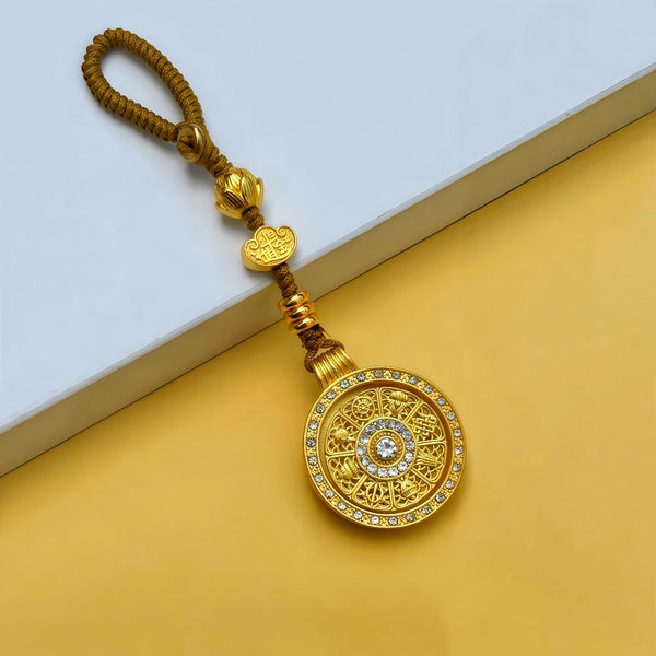 Feng Shui Prosperity Charm Keychain