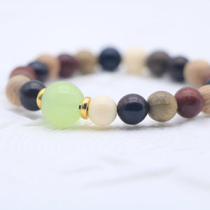 Multi-Wood bracelet - Positive Energies - Karmabless