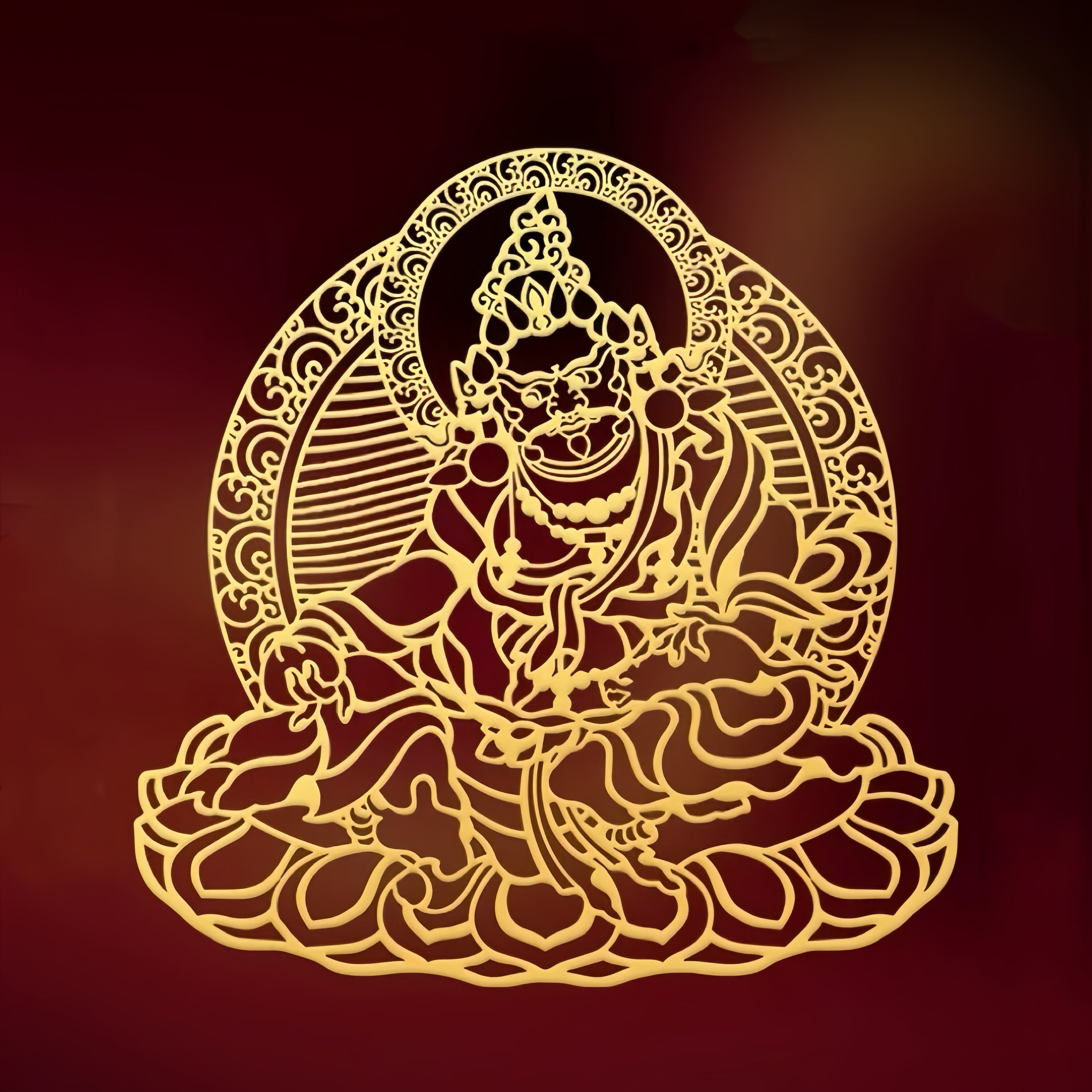 The Golden Abundance Series: Feng Shui Metal Talisman Stickers