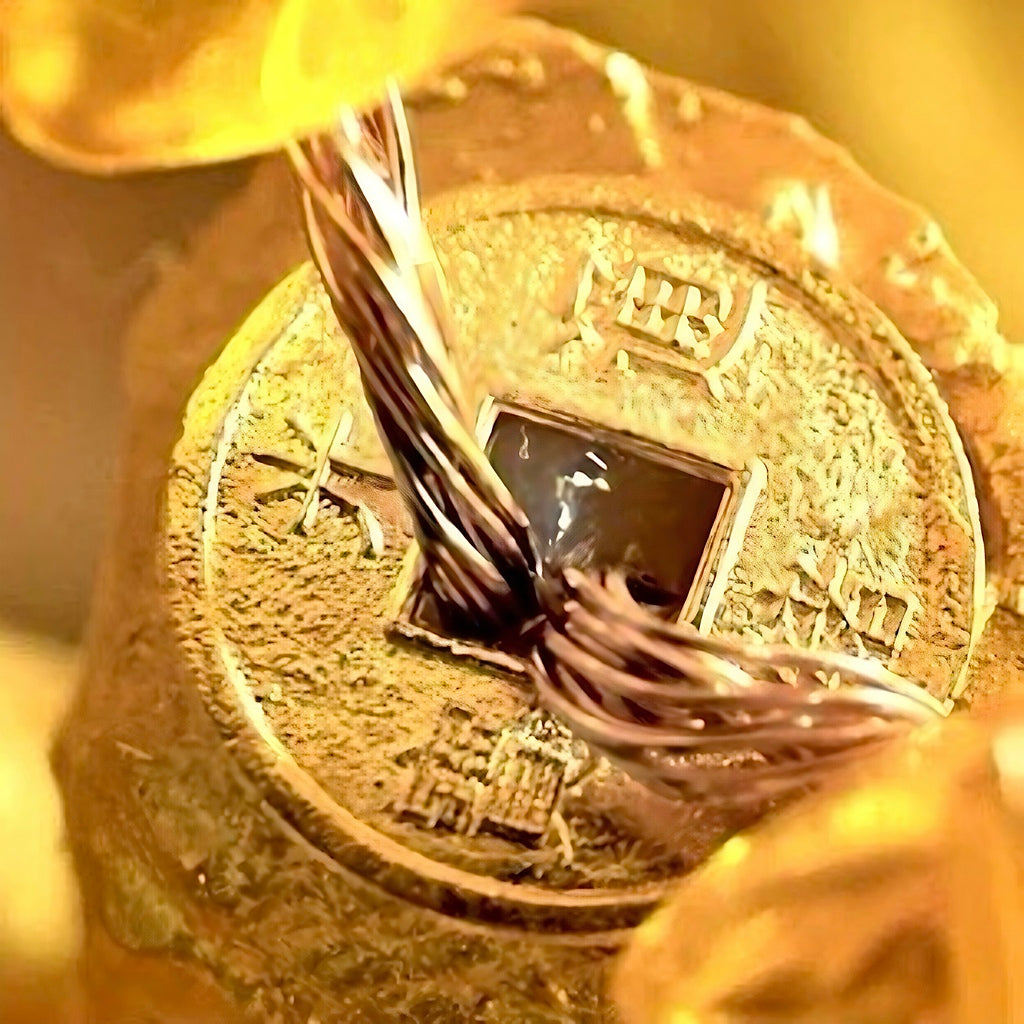 The Golden Abundance Crystal Money Tree