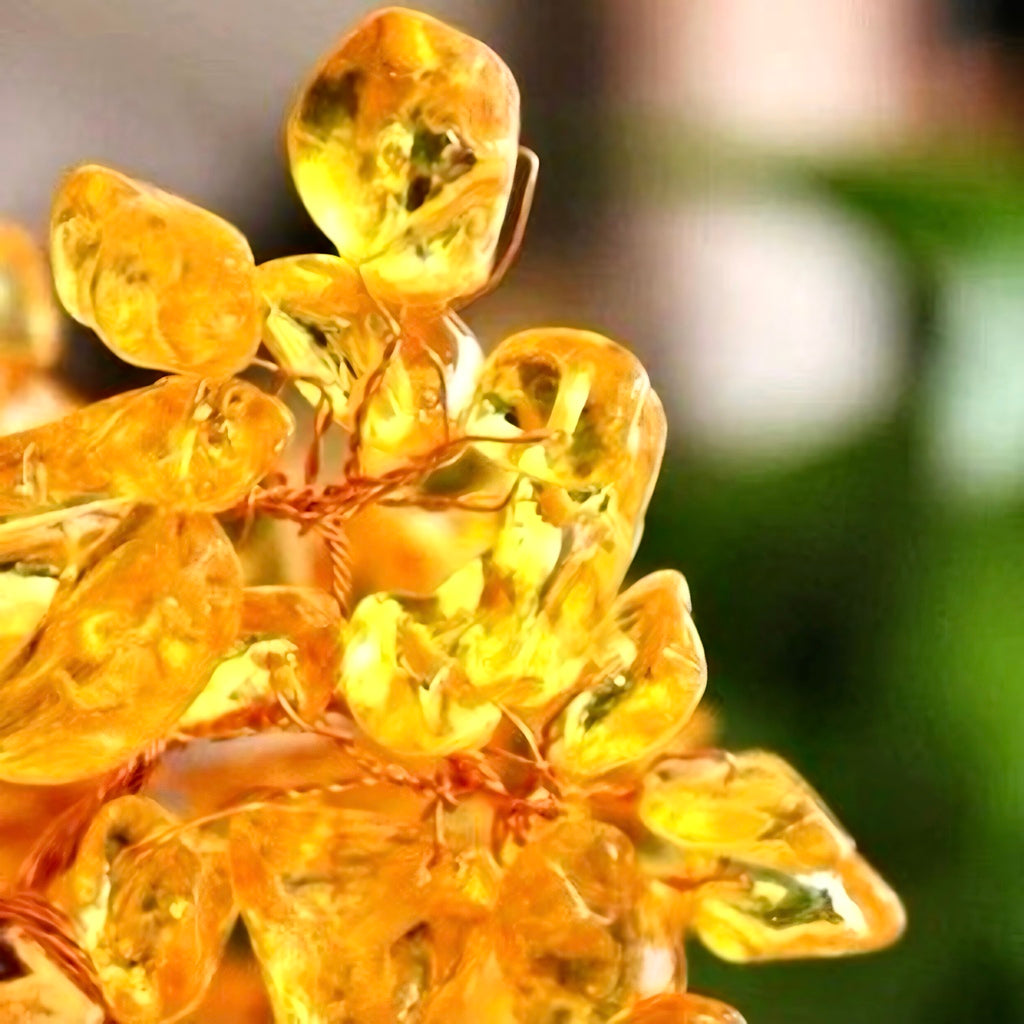 The Golden Abundance Crystal Money Tree