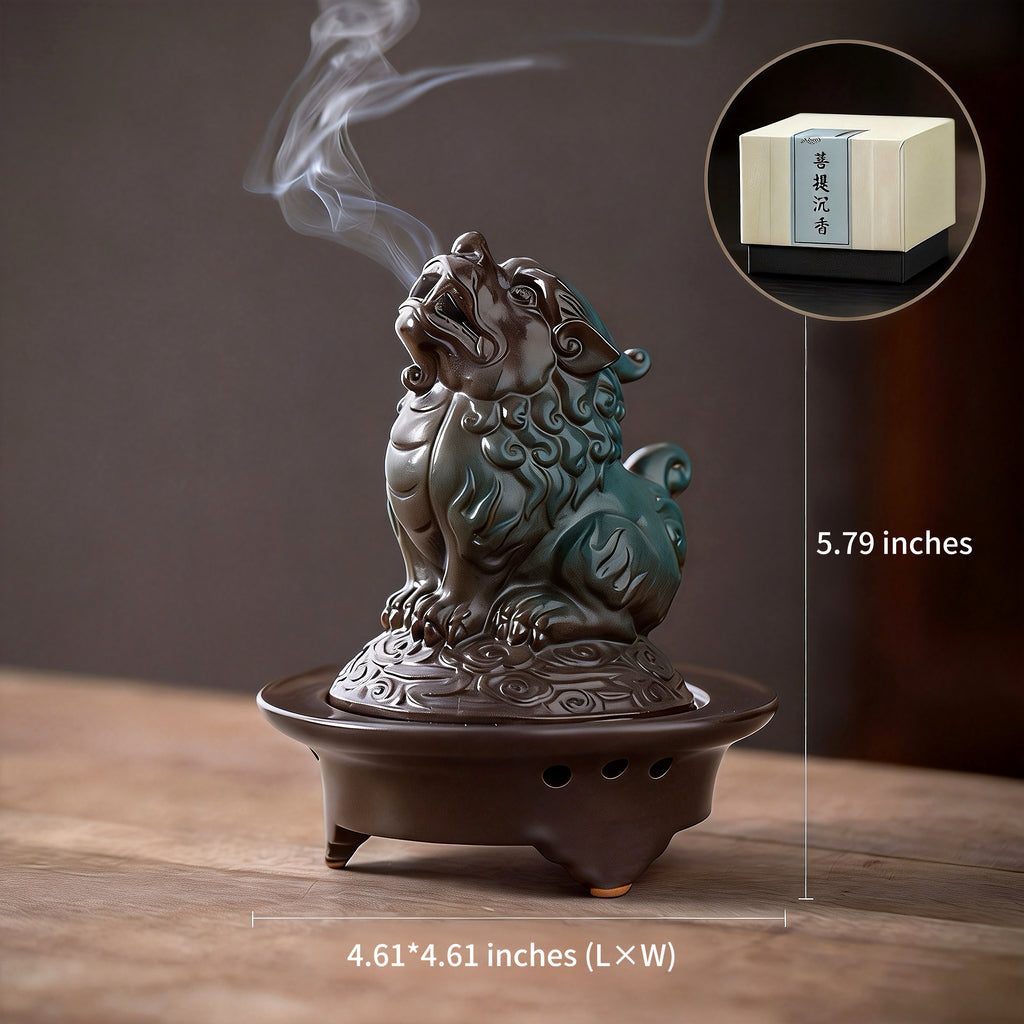 Wealth-Attracting Pixiu Incense Burner