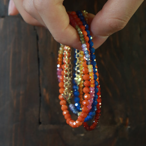 Rainbow Zircon Bracelet - Extreme Elegance — view 2