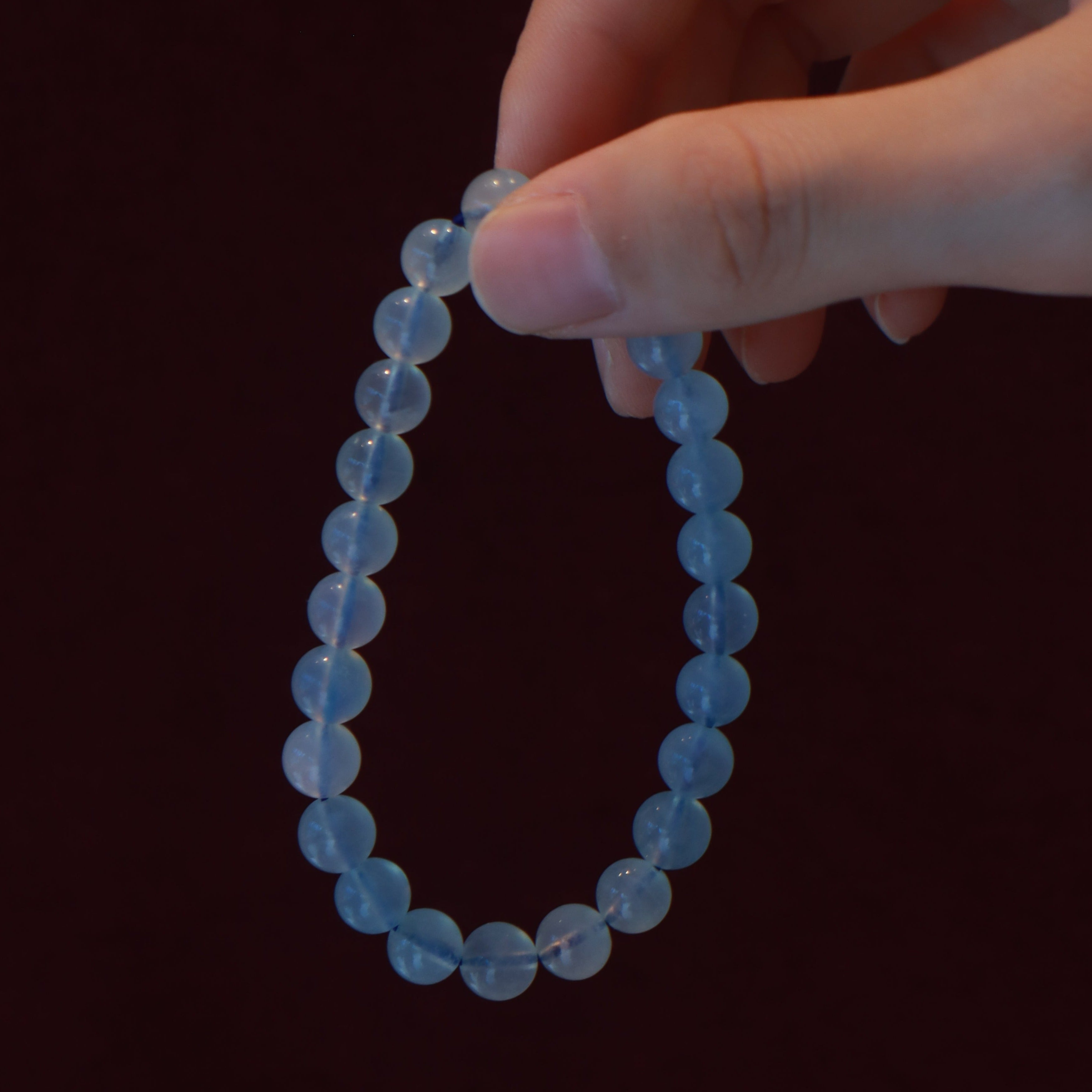 Aquamarine Bracelet - Decisive Decision - Karmabless