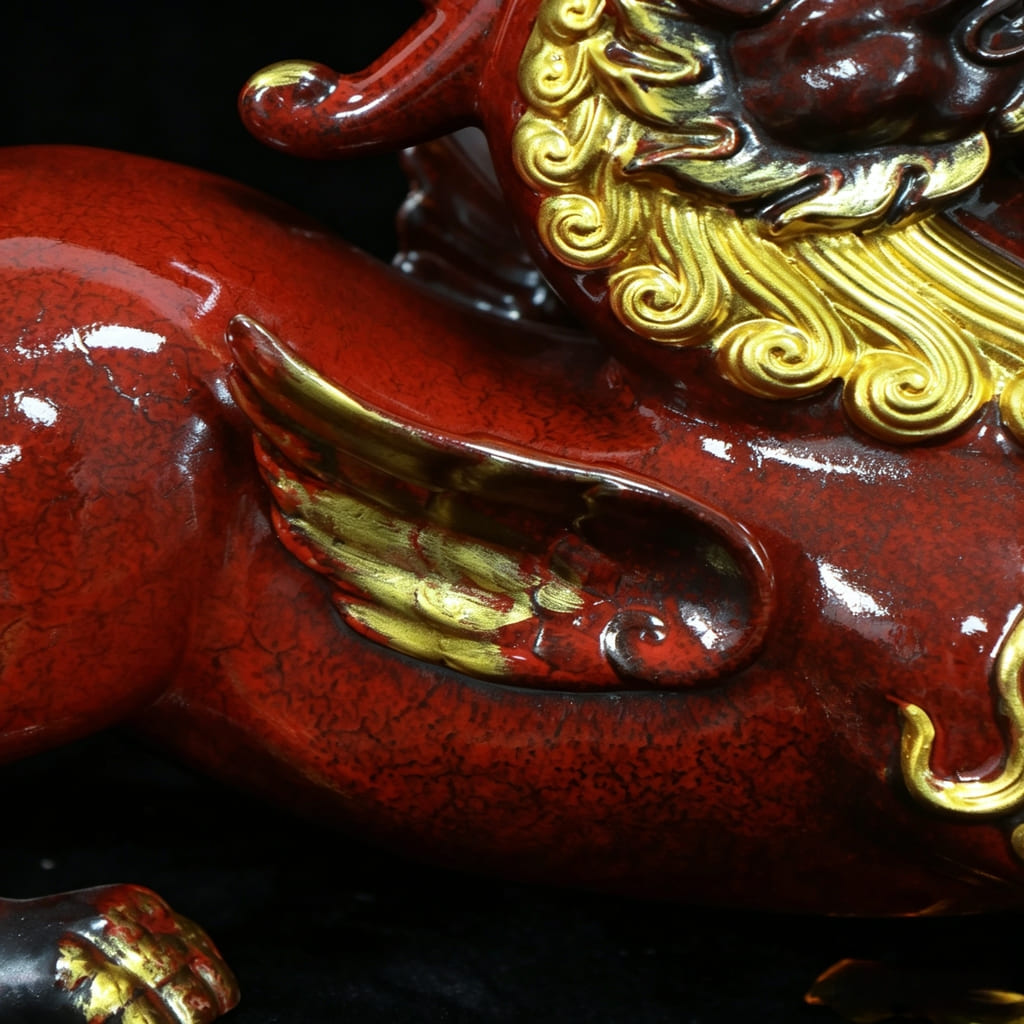 Jingdezhen Ceramic Pixiu Wealth Guardian