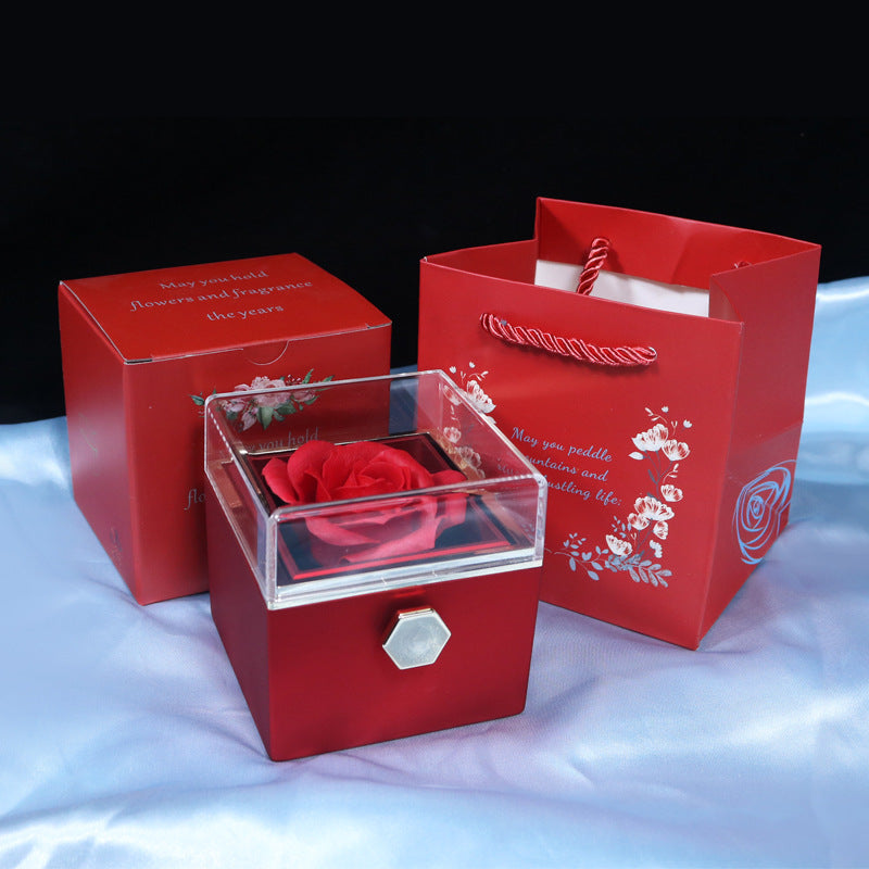 Red Eternal Rose Gift Box