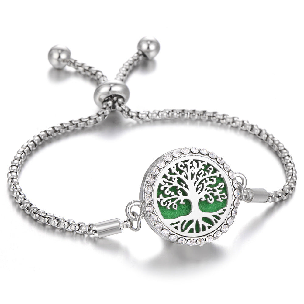 Tree of Life Essential Oil Bracelet