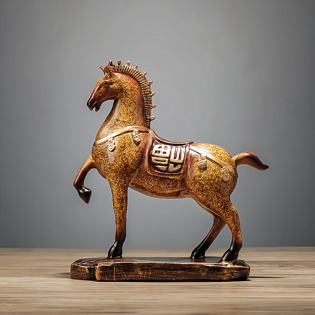 Success Horse Feng Shui Statue for Office & Business Decor