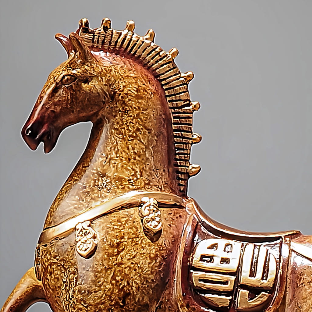 Success Horse Feng Shui Statue for Office & Business Decor