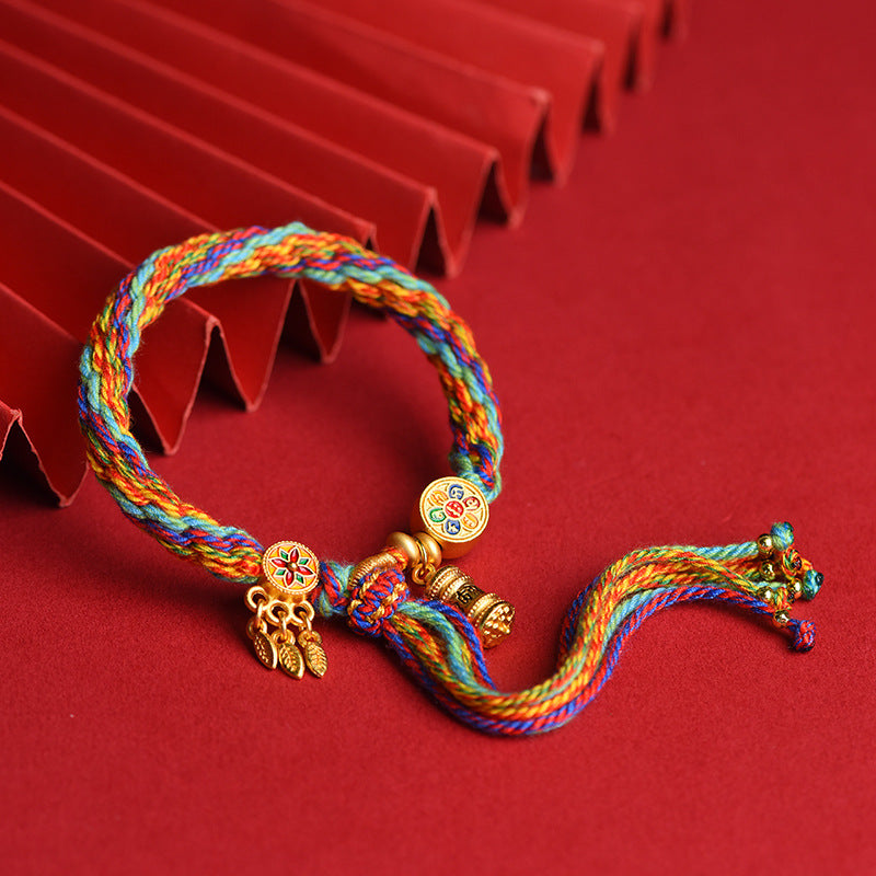 Samsara Knot Feng Shui Red String Bracelet