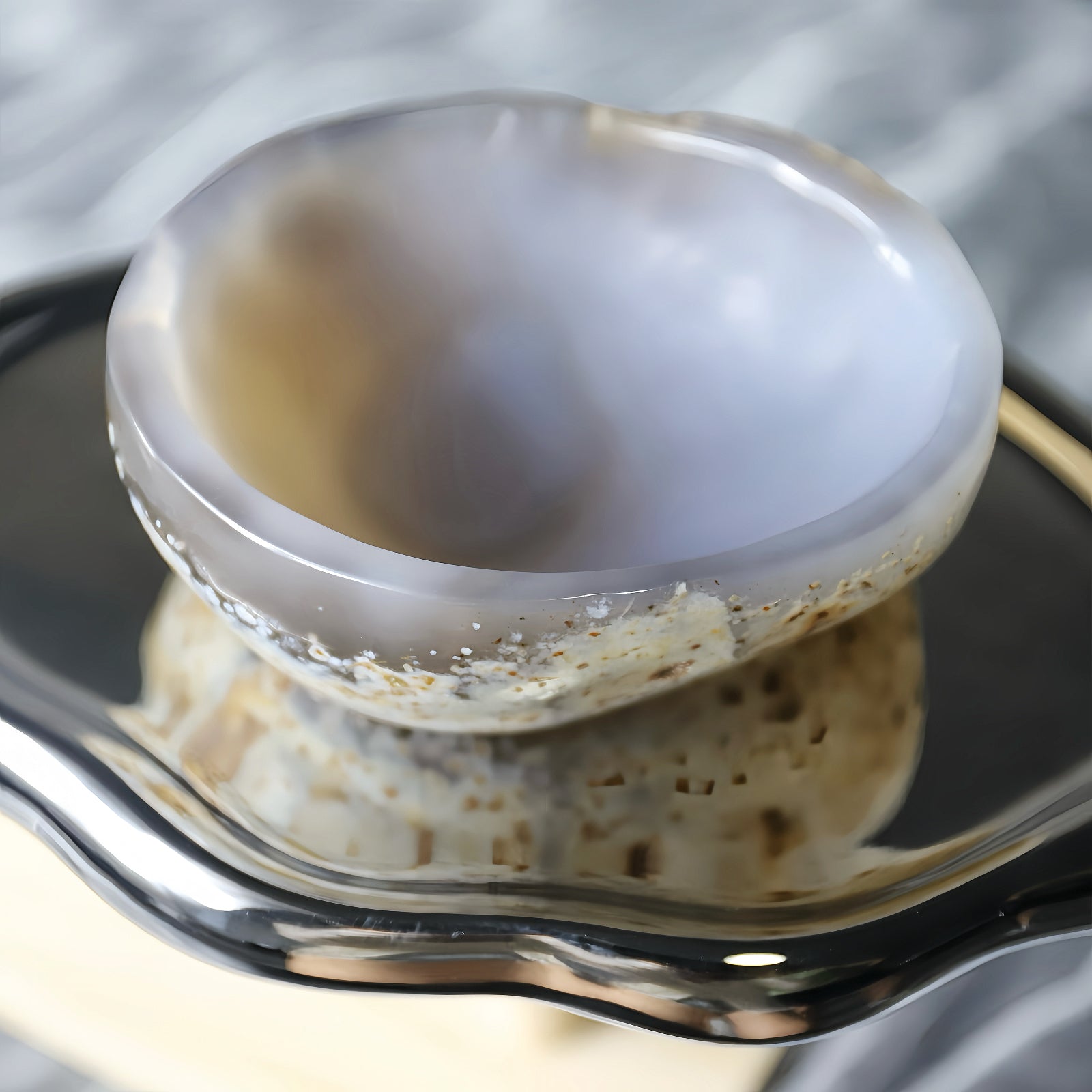 KarmaBless Agate Crystal Charging Bowl