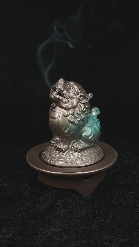 Wealth-Attracting Pixiu Incense Burner