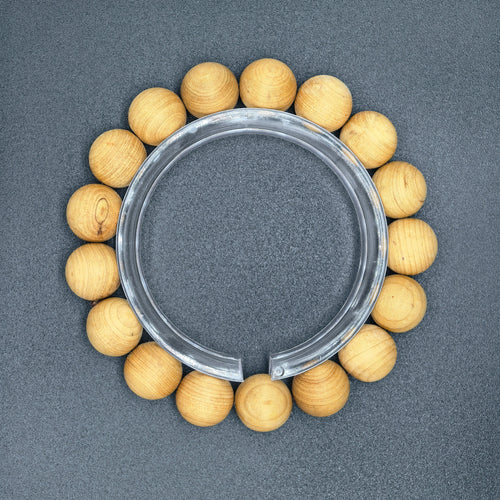 Thuja Wood Bracelet - Calm & Relieve Stress — view 5