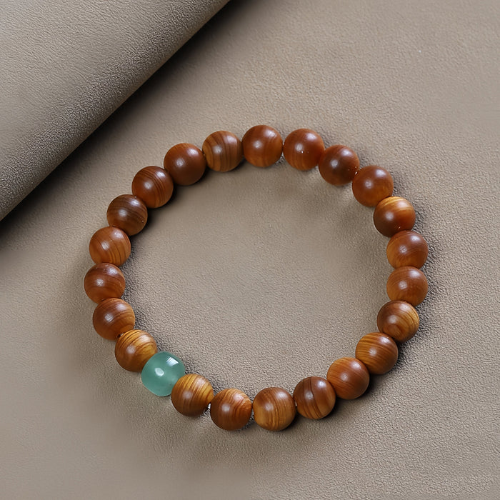 Zen Clarity Cliff Cypress Bracelet — material detail